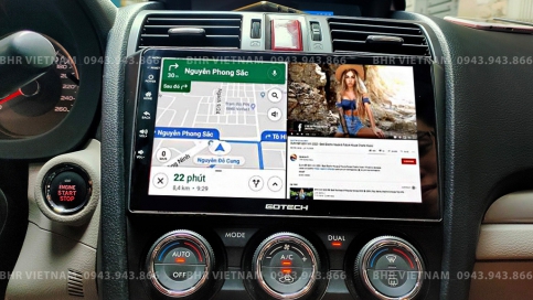 Màn hình DVD Android xe Subaru Forester 2013 - 2019 | Gotech GT8 